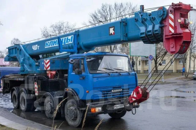 Автокран 40 т(стрела 49 м)